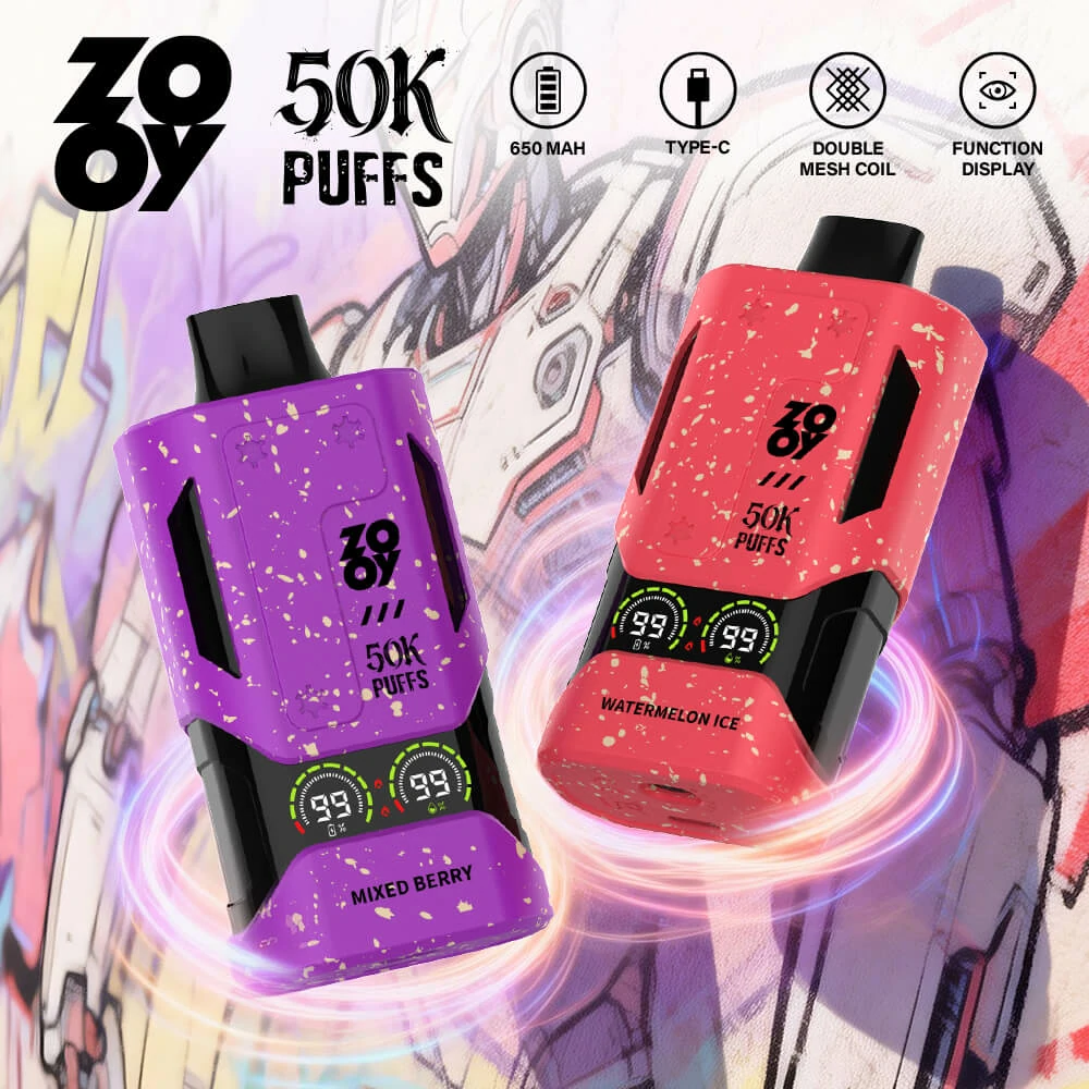 ZOOY Mecha 50000パフ 使い捨て電子タバコ